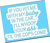 Algopix Similar Product 18 - If you hit me with my baby in the Car