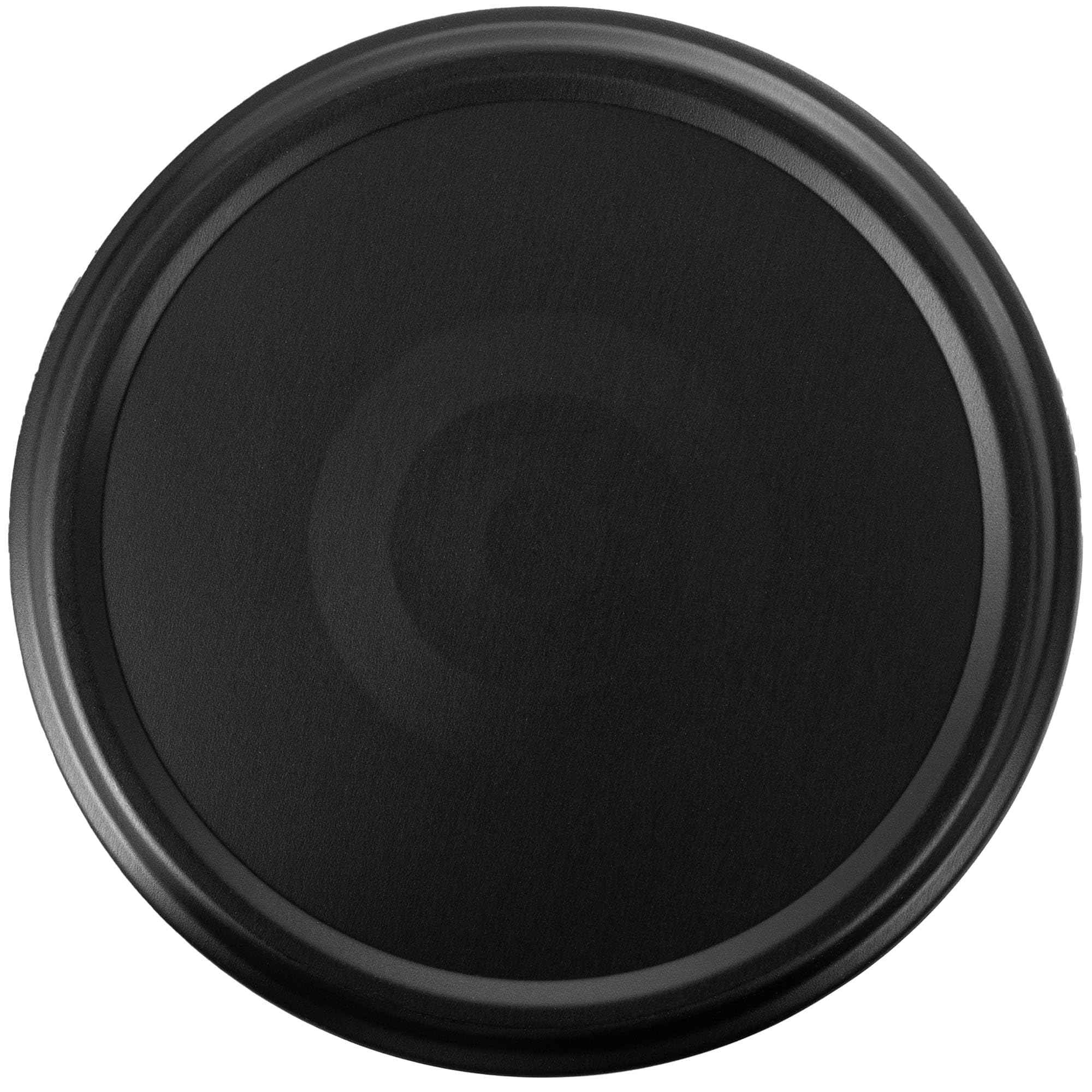 KADAX Set di 100 coperchi a Vite Twist-off Ø66 mm Nero Opaco – coperchi di Ricambio in Metallo per barattoli 200-350ml per marmellate, Miele e spezie, Chiusura ermetica