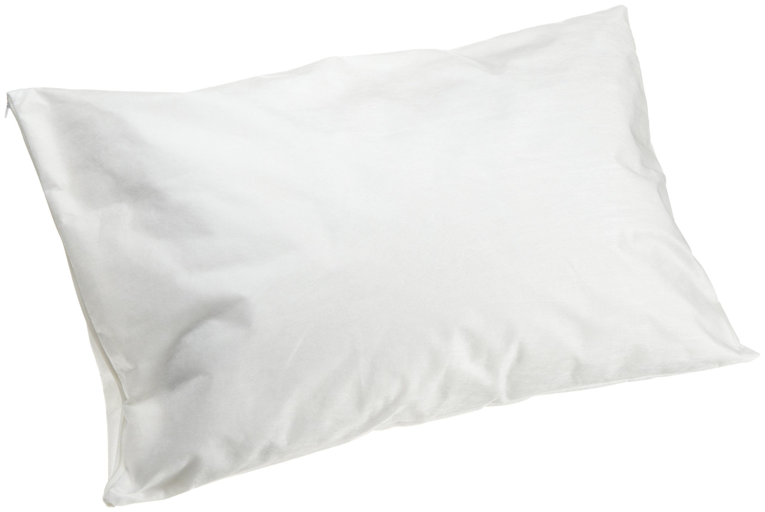 Econoshield BedCare Zippered Size Economy Pillow Cover, Standard (21x27), White