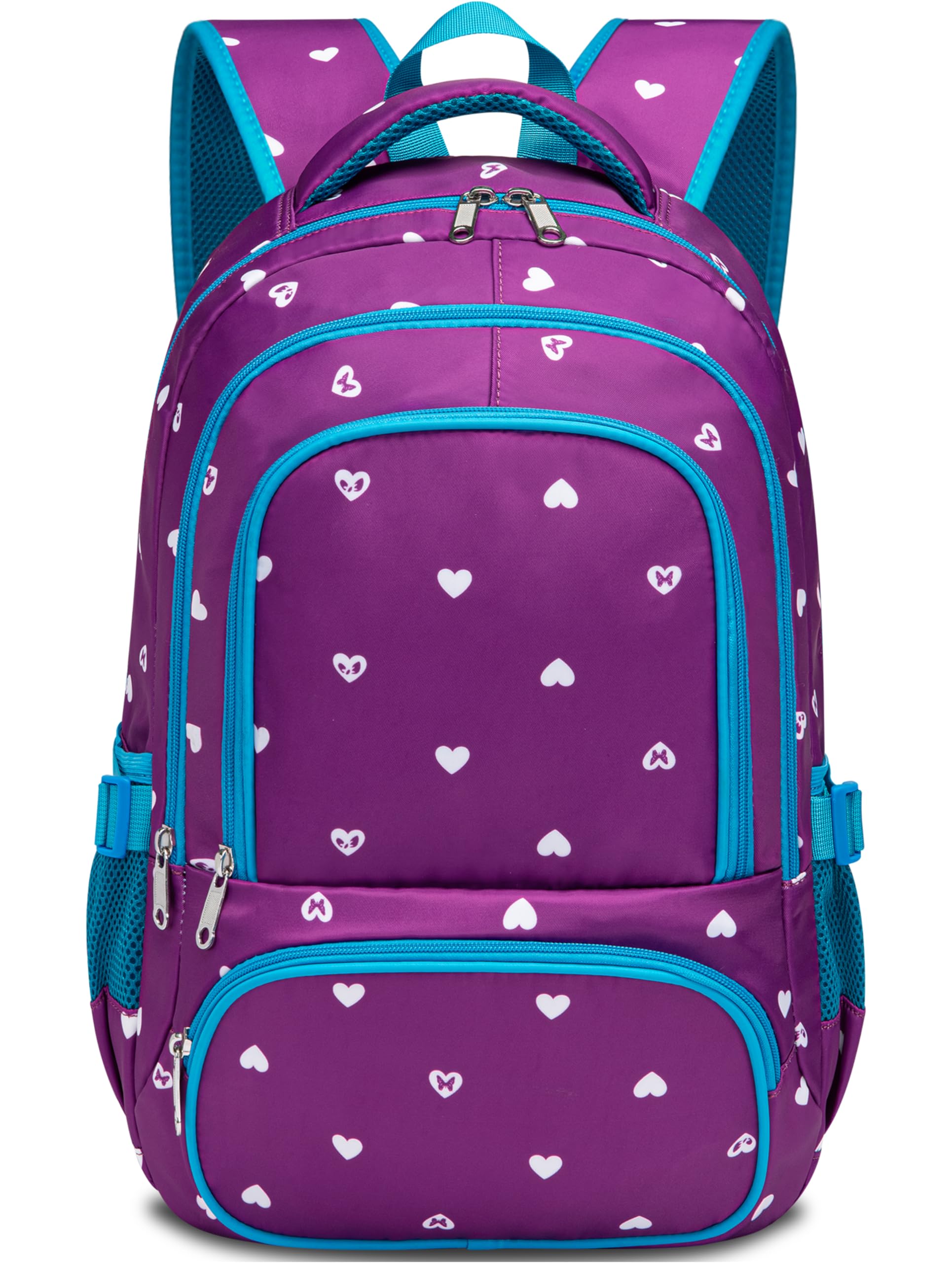BLUEFAIRY Kids Backpack for Girls Primary Elementary School Bag Bookbag for Childs Book Bag Mochilas Escolares para Niñas de 4-6 Back to School Cute