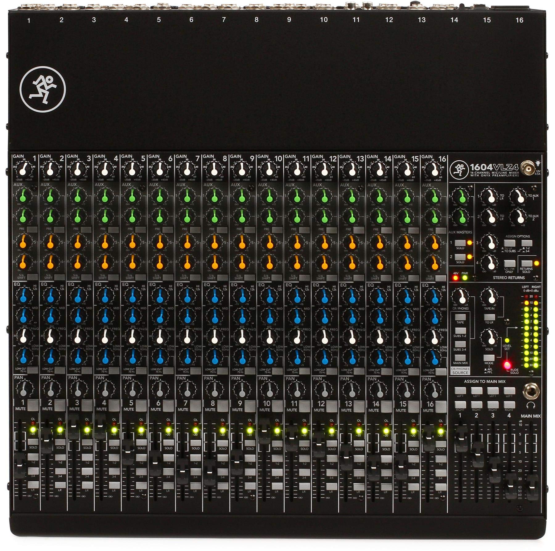Amazon.co.jp: MACKIE マッキー アナログミキサー 1604VLZ4 国内正規品 