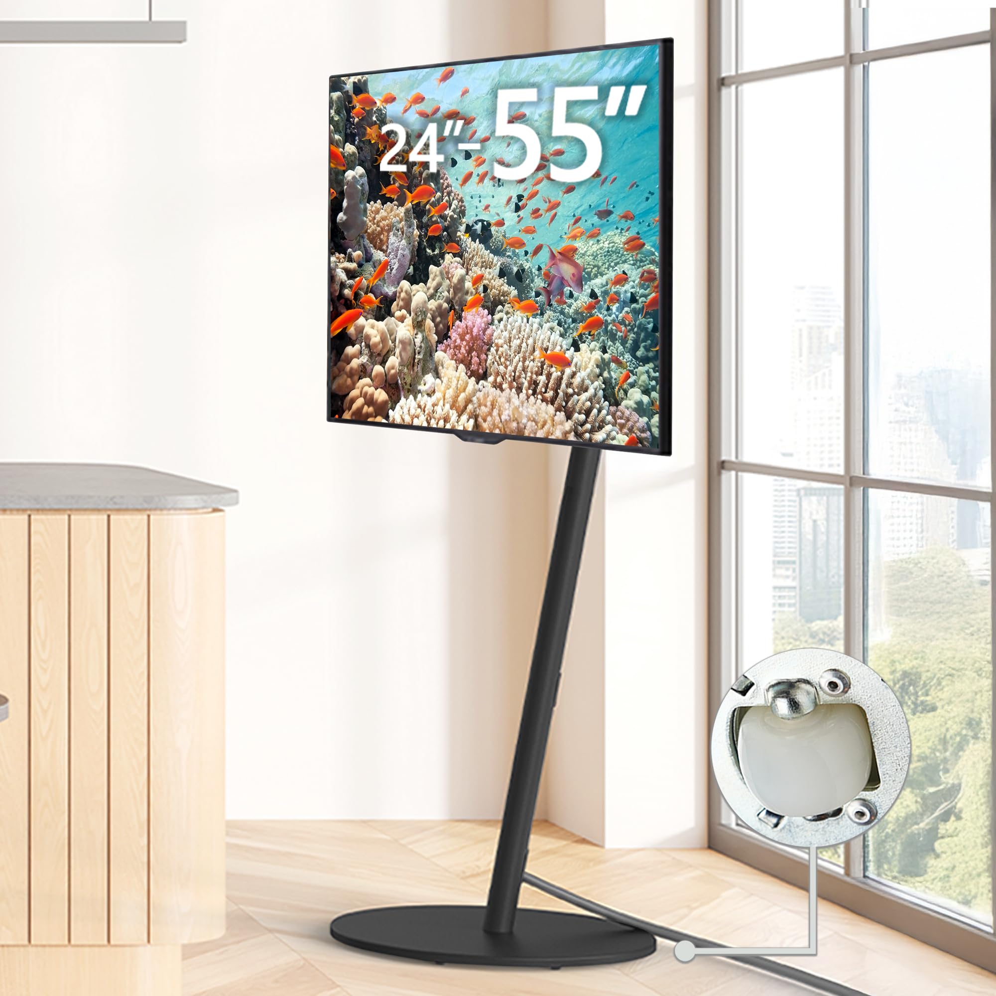 【ぺぺ】WALL SEVENSTAND A2（HIGH TYPE） Amazon.com: WALL Seven Stand A2 High Type | Minimalist Rolling TV