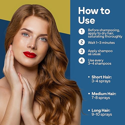 Miniatura 9 de Colorproof Spray pre-tox para el cabello, 6.7 onzas líquidas, spray de prechampú de aclaración rápida con protección del color, aroma a coco y