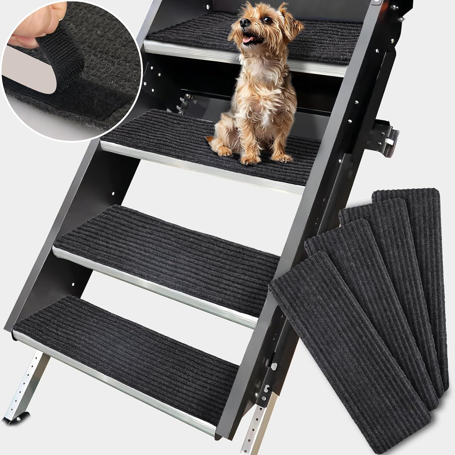 Amazon.com: RVMATE RV Step Covers 4 Pack, 24 * 7.9 Inch RV Step Rug ...