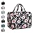Everfun Hanging Travel Toiletry Bag Christmas Gifts for Women Traveling With Leakproof Compartment Makeup Cosmetic Organizer Dopp Kit Travel Accessories Essentials Must Have