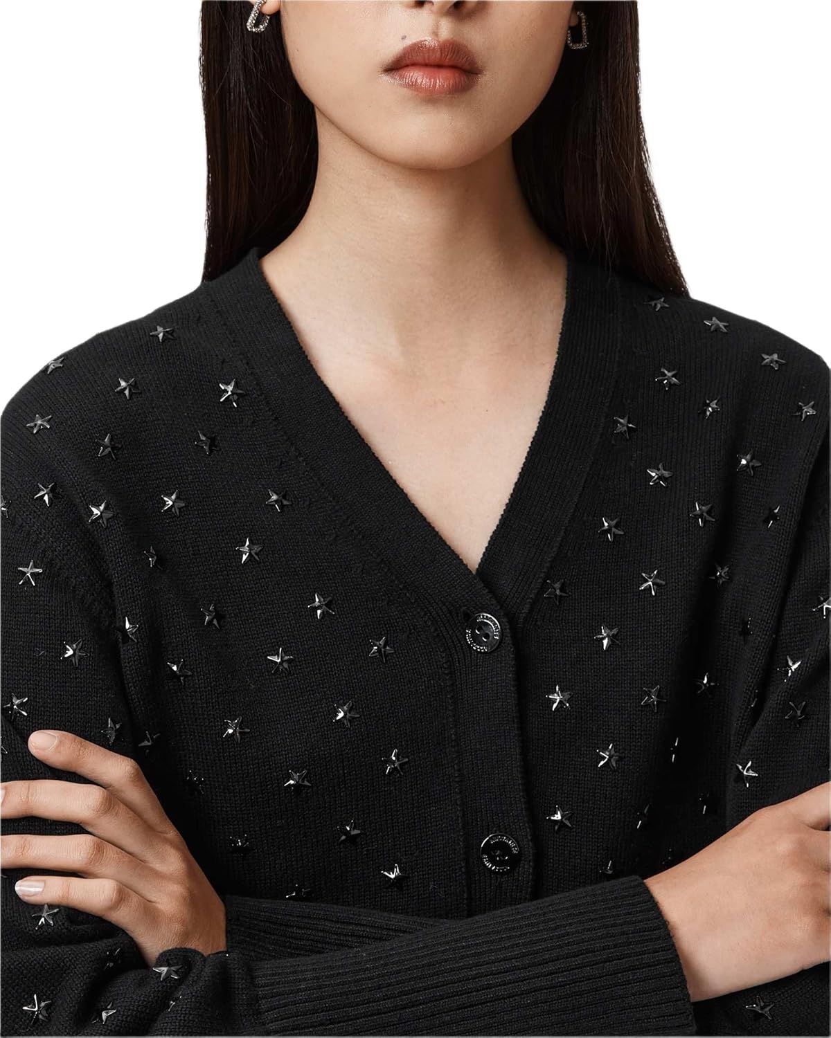 Allsaints Womens Mazzy Cardigan - Image 4