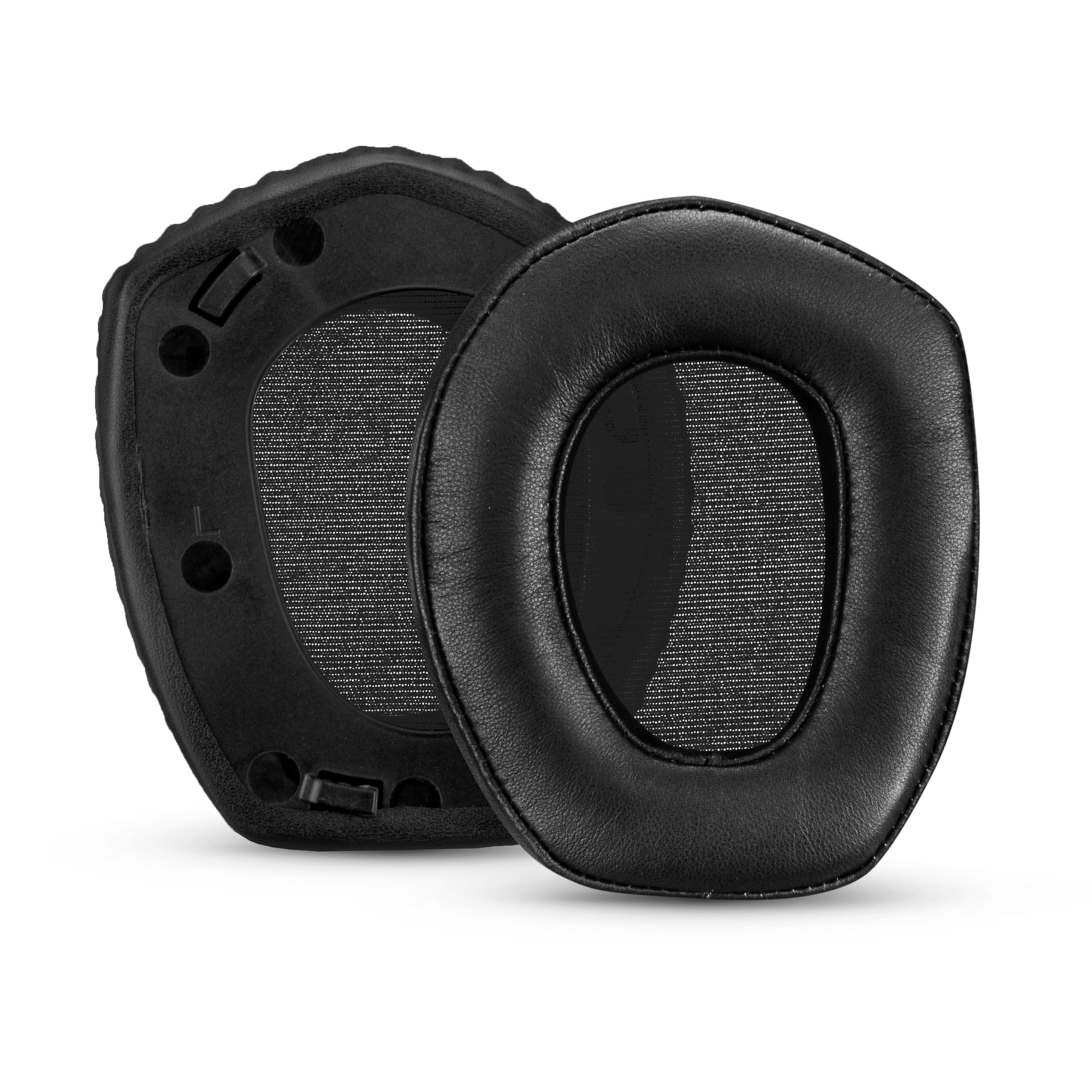 Almohadillas de repuesto de piel de oveja para auriculares SENNHEISER RS165, RS175, RS185 y RS195, piel auténtica suave y almohadilla de espuma viscoelástica, HDR165, HDR175, HDR185, HDR195, por