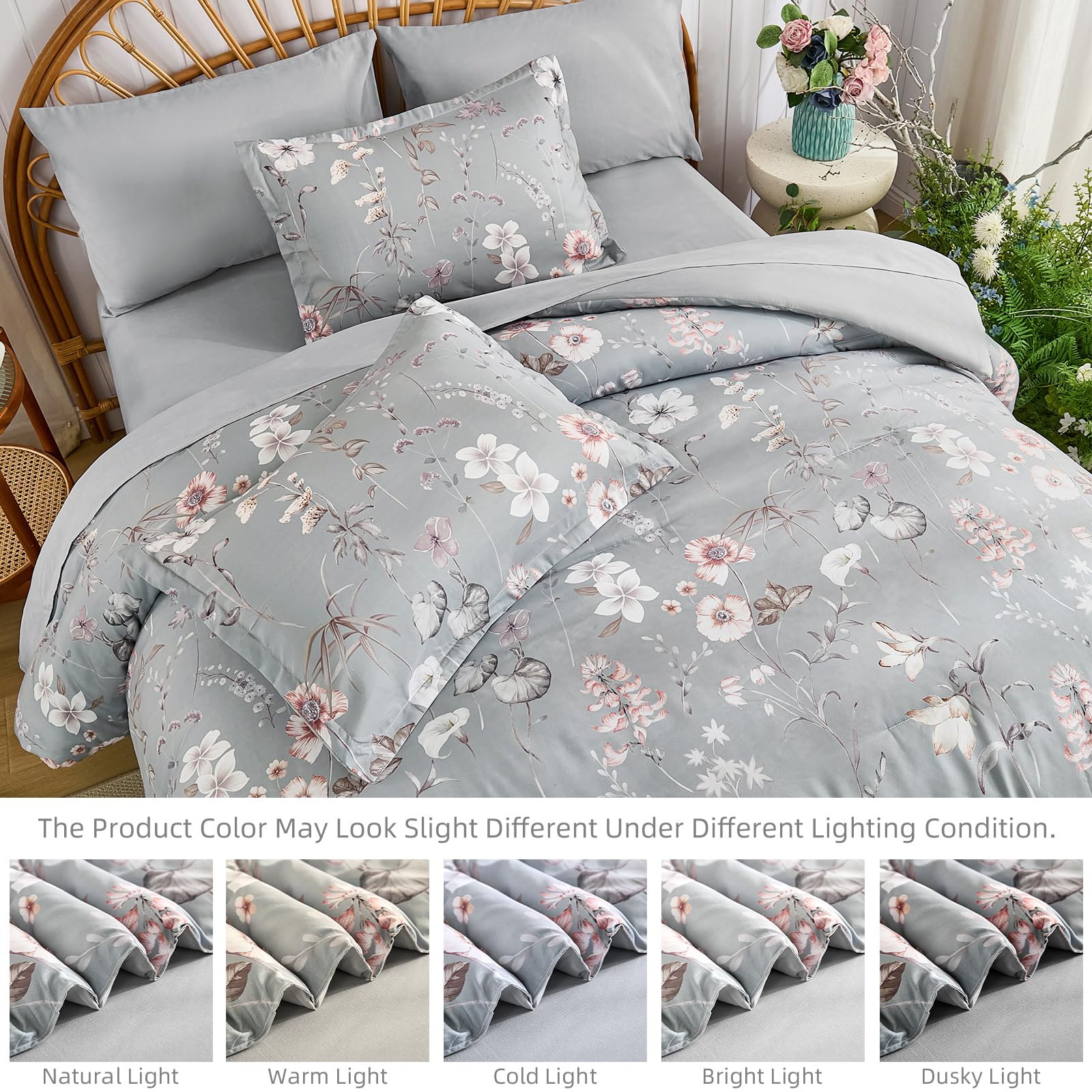 DJY JY03AB091331Q7U-D Schmusetuch Set grau