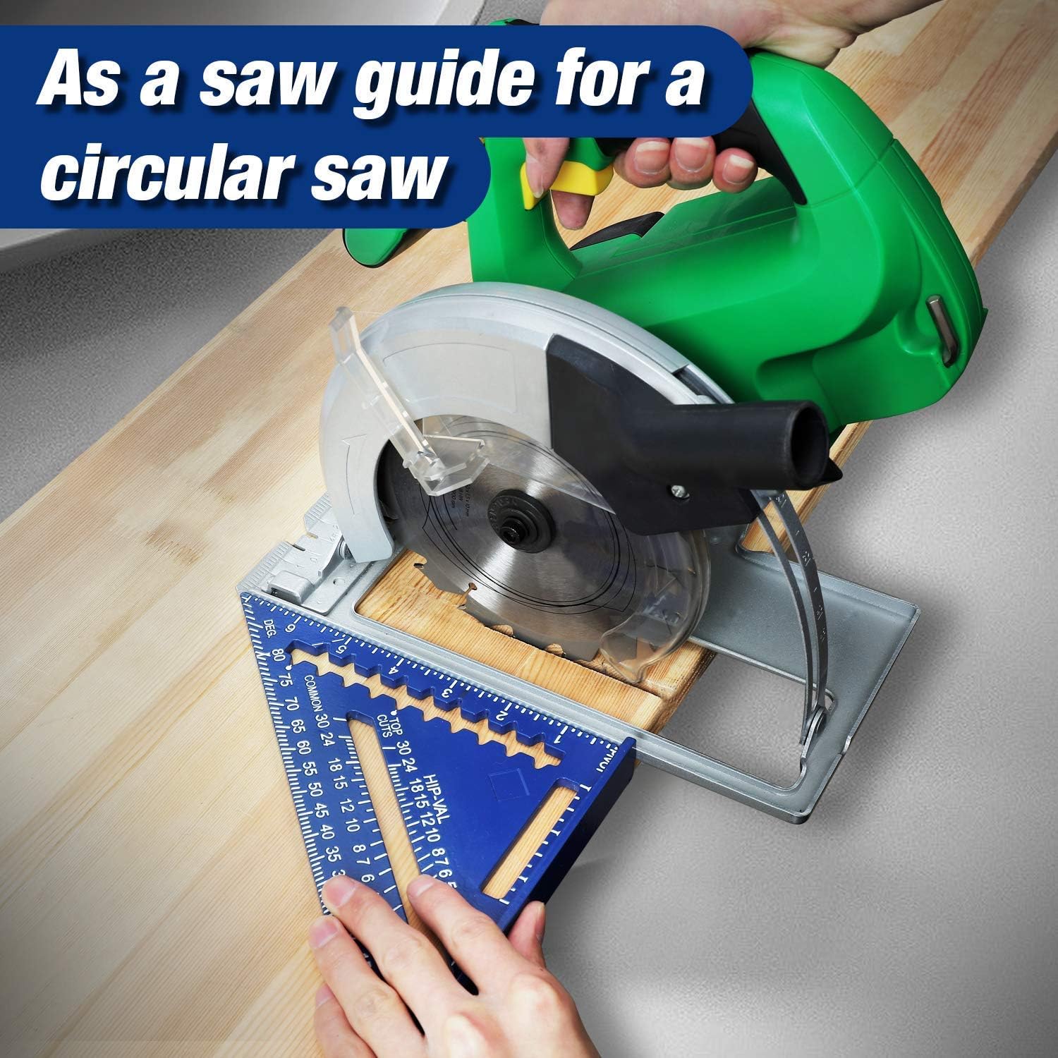 WORKPRO Rafter Square and Combination Square Tool Set+WORKPRO 6"(2) and 4-1/2"(2) Bar Clamps Set