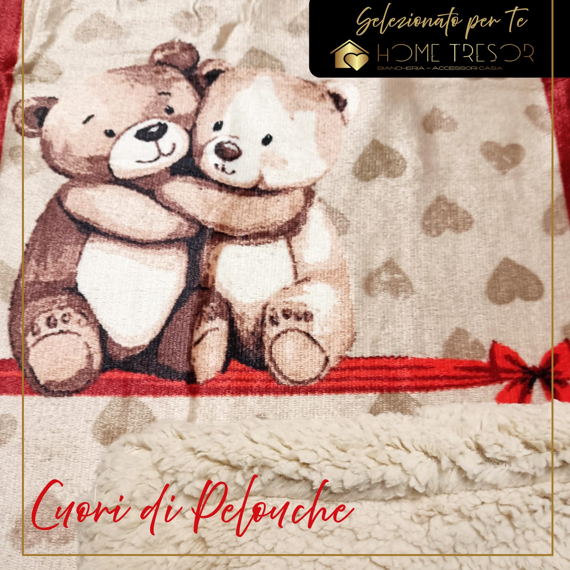 Coperta Flanella Invernale,Plaid Pile Morbida Calda Lavorazione Quadretti Peluche Copri Letto Divano Finta Pelliccia Singola Matrimoniale Doppio Lato Copertina Divano - Matrimoniale - Marrone