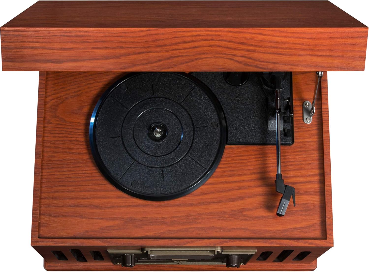70% оƒƒ Evеrуthіng Crosley CR704B-PA Musician 3-Speed Turntable with Radio, CD/Cassette Player, Aux-in and Bluetooth, Paprika