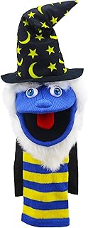 The Puppet Company - Wizard - Fun Knitted Character Sock Puppet - PC007021