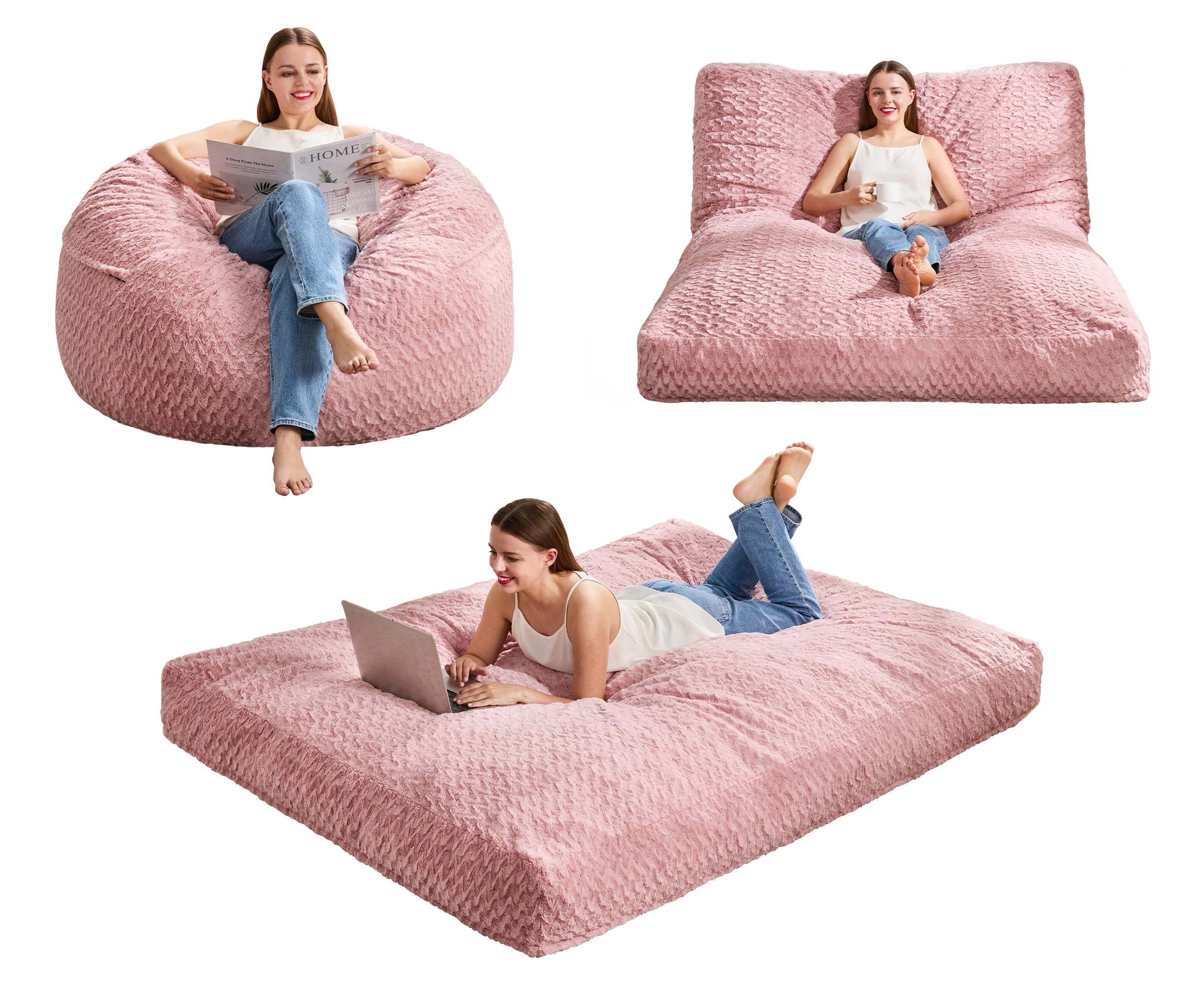 MAXYOYO Bean Bag Chair Bed for Kids