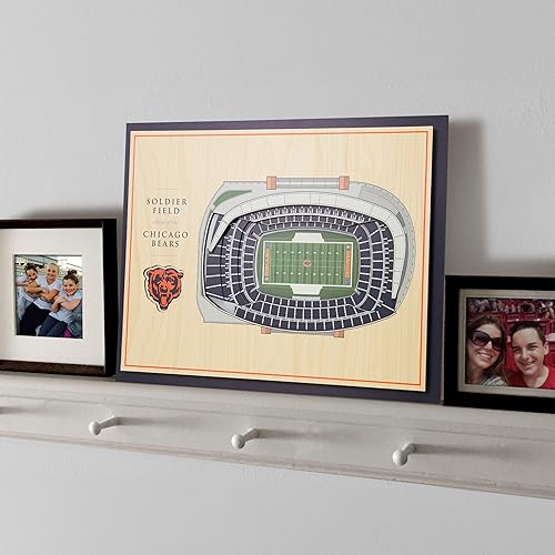 Miniatura 2 de YouTheFan NFL 5-Layer StadiumView Wall Art
