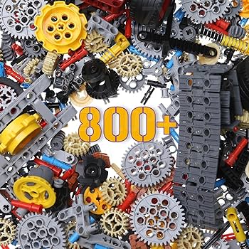 Amazon | Zylopa 854個 テクニックパーツ ギアセット アクスル ピン