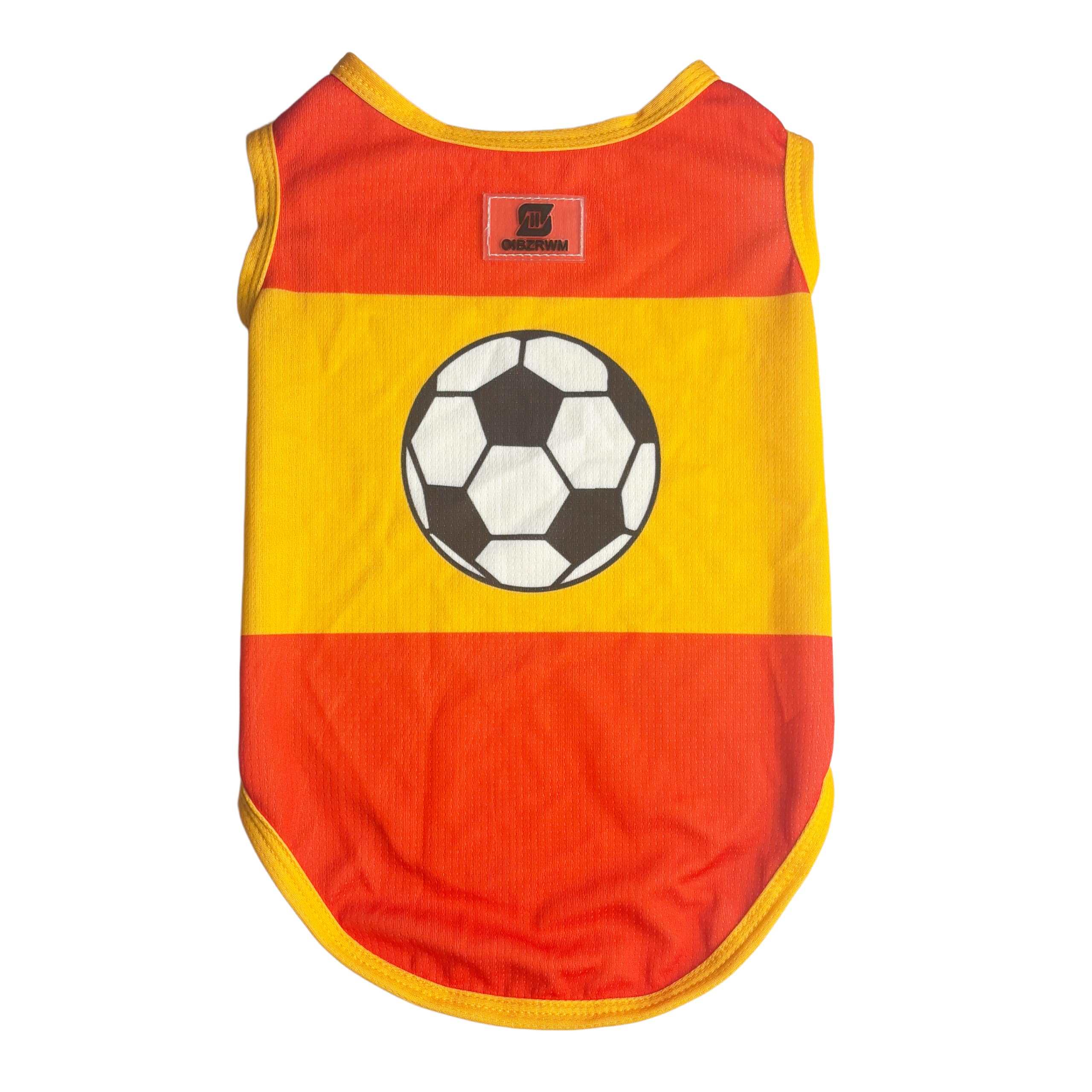 Photo 1 of OIBZRWM Dog Shirt Soccer Jersey - Breathable Quick Dry Pet Tank Top - Small (ES)