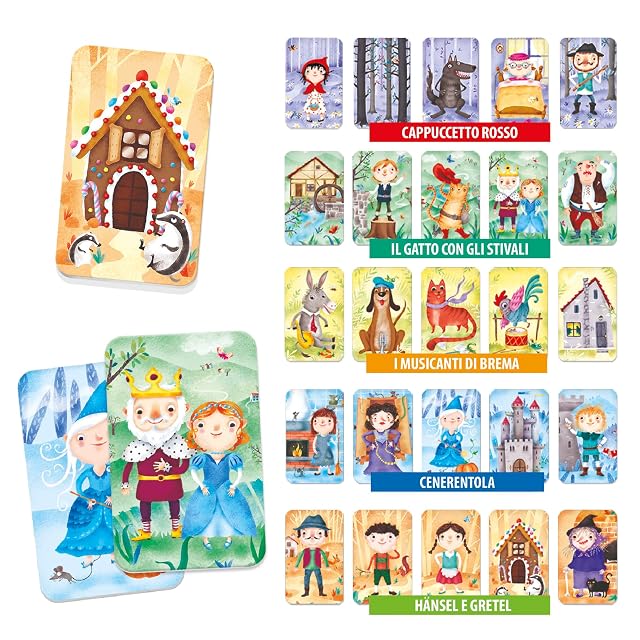 Foto 4 de 7 de Headu Inventa Cuentos de Hadas Dice Crear y Jugar It22960 Juego Educativo para niños 2-4 años Made in Italy