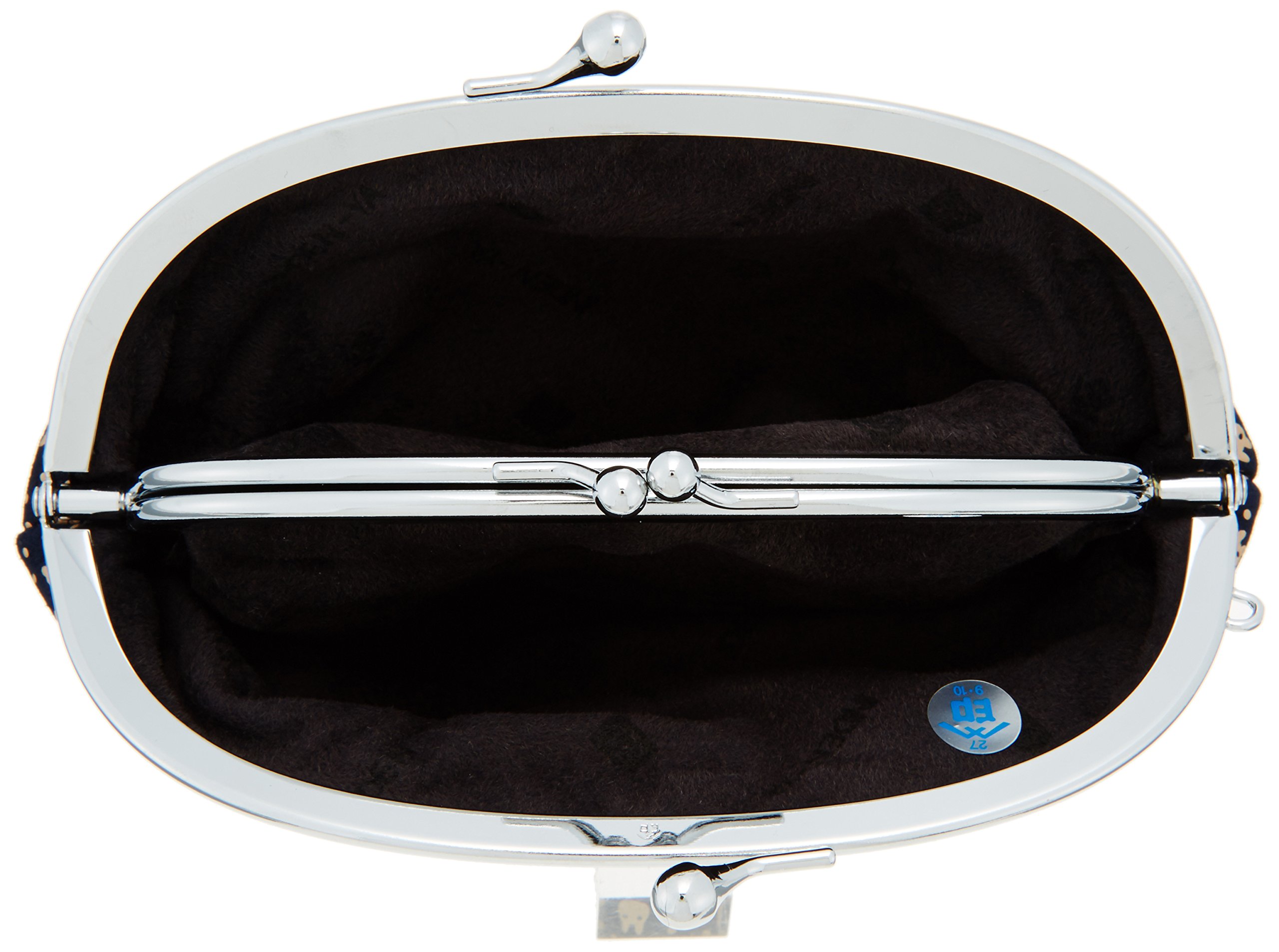 Amazon | となりのトトロ 伝統印伝シリーズ (1)親子がま口(紺