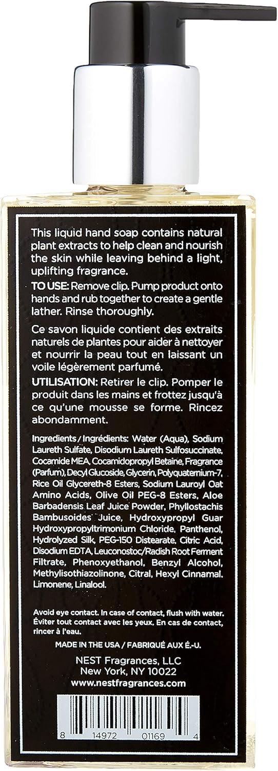 NEST Fragrances Scented Liquid Hand Soap- Grapefruit , 10 fl oz
