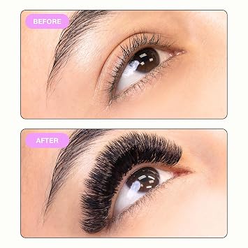 Curacoro Super Mink Lashes Extensions 0.15 CC Curl 7-15mm