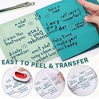 Vista 3 de WRAPXPERT Aqua - Rollo de vinilo de transferencia de calor, 12''x5ft vinilo HTV verde azulado para planchar, vinilo de prensa de calor para prendas