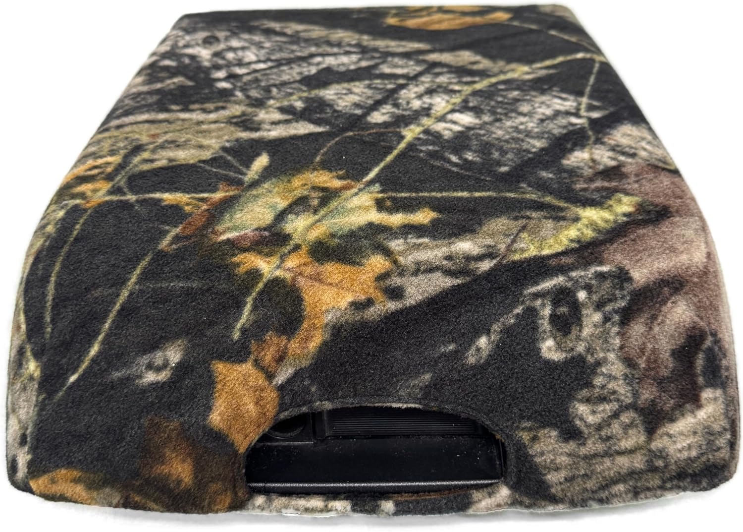 Car Console Covers Plus Made in USA fits Ford F150 F250 2014-2024 Select Bucket Seat Models Fleece Center Console Cover for Console Image as Shown Mossy