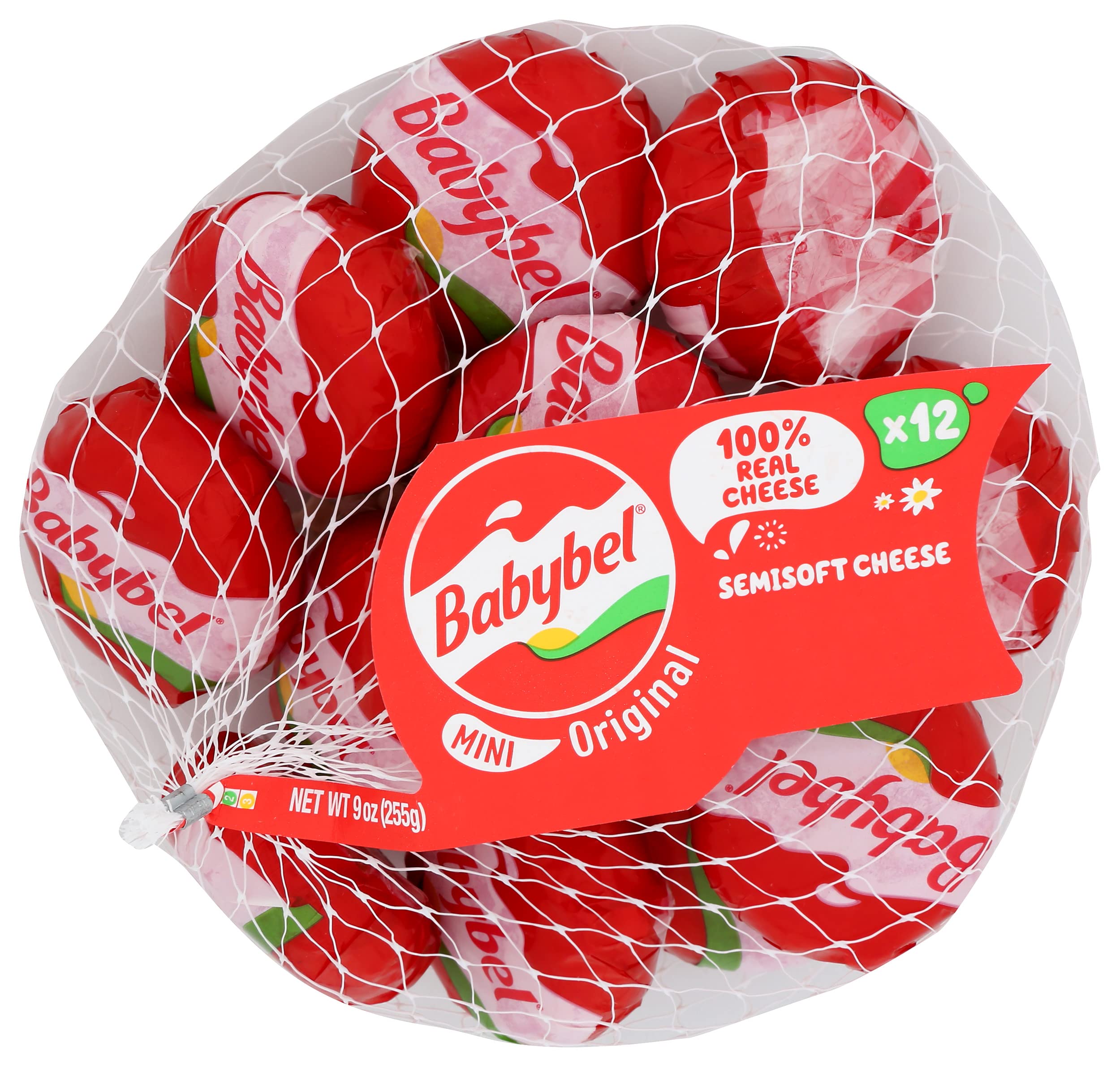 Amazon.com: Mini Babybel® Original Snack Cheese, 12 Pack (9 oz