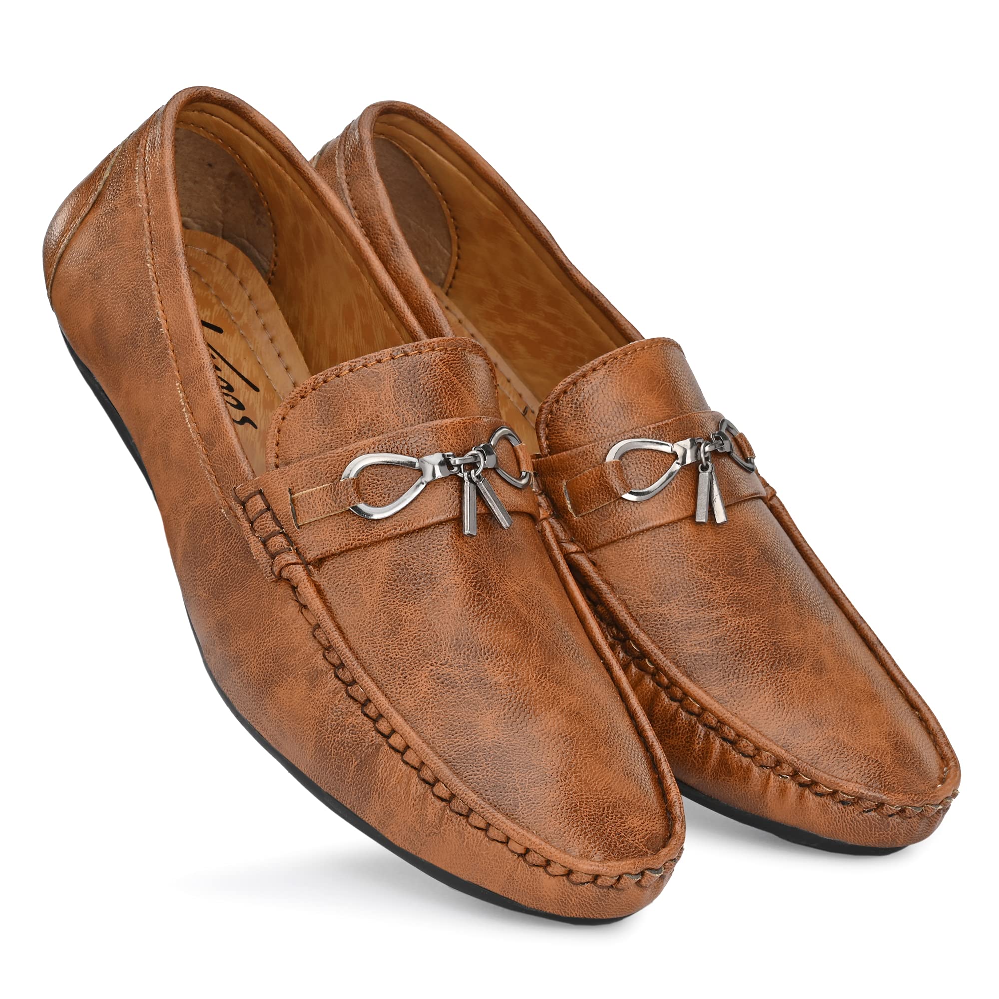 KNOOS Mens Tan Casual Loafers 7 (B099K2SNDC) Amazon Price History, Amazon Price Tracker