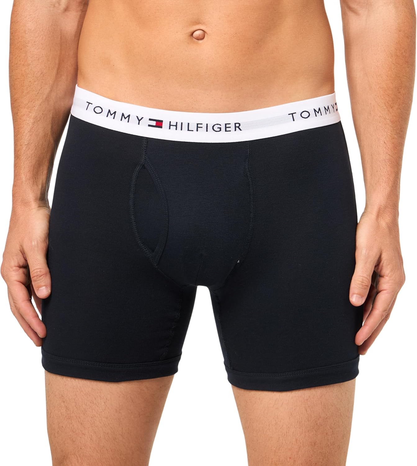 Tommy Hilfiger mens Cotton Classics 3-pack Boxer Brief - Image 2