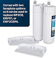 Vista 2 de SpiroPure SP-FR200 Filtro de agua para refrigerador certificado NSF para WF2CB, EWF01, NGFC-2000, 1004-42-FA, PureSource2, PLHS269ZDB2, FRS26KF6EMG