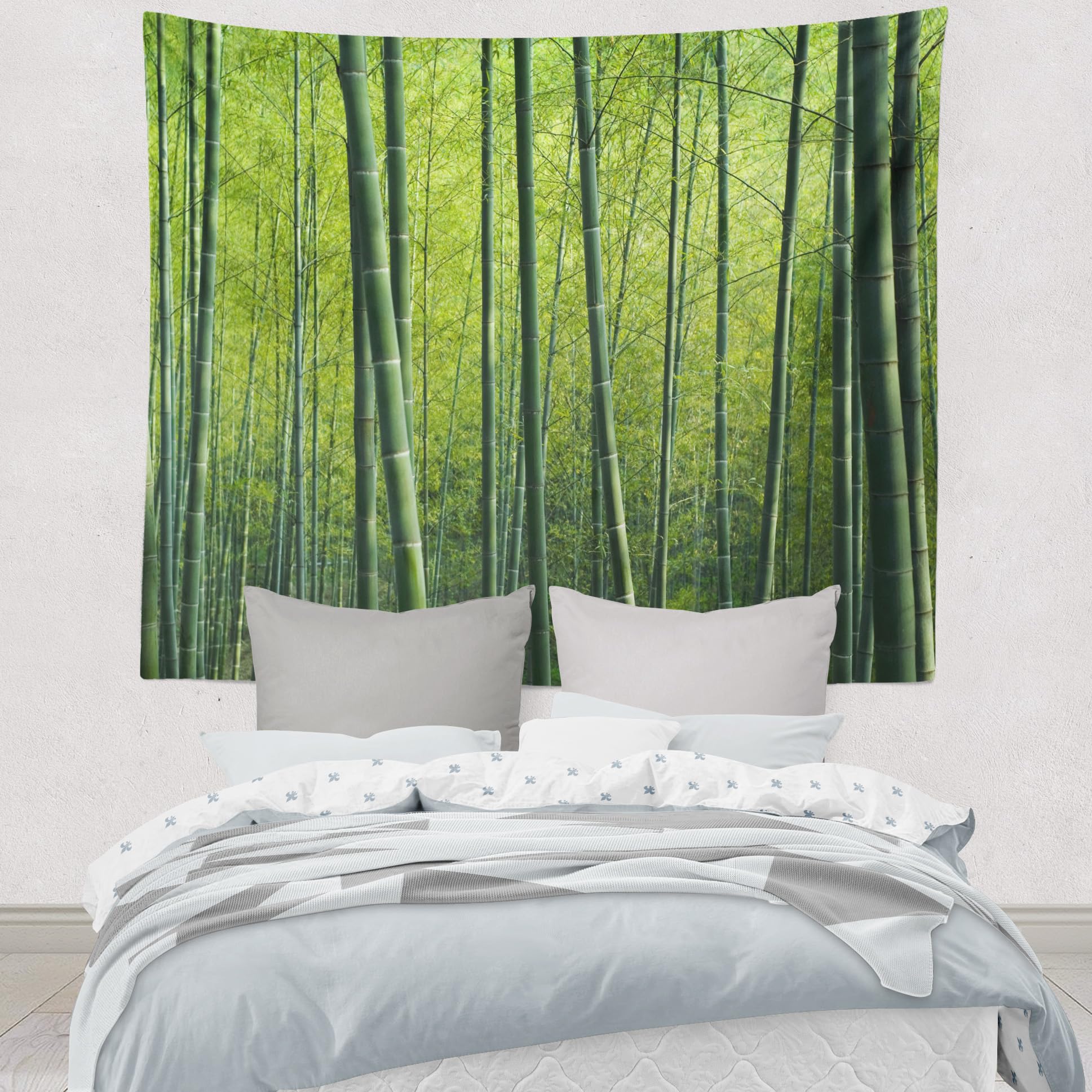 Teppich Wandbehang Strandtuch XXL Wald Wandteppich Nordisch Wandtuch Vorhang Wohnzimmer Schlafzimmer Wandbehang Dekoration 350x250cm