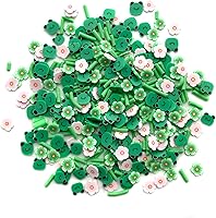 Vista 37 de Buttons Galore Sprinkletz - Piezas de arcilla polimérica para bricolaje, adornos de manualidades, 1.500 onzas, primavera y verano (pelota de juego)