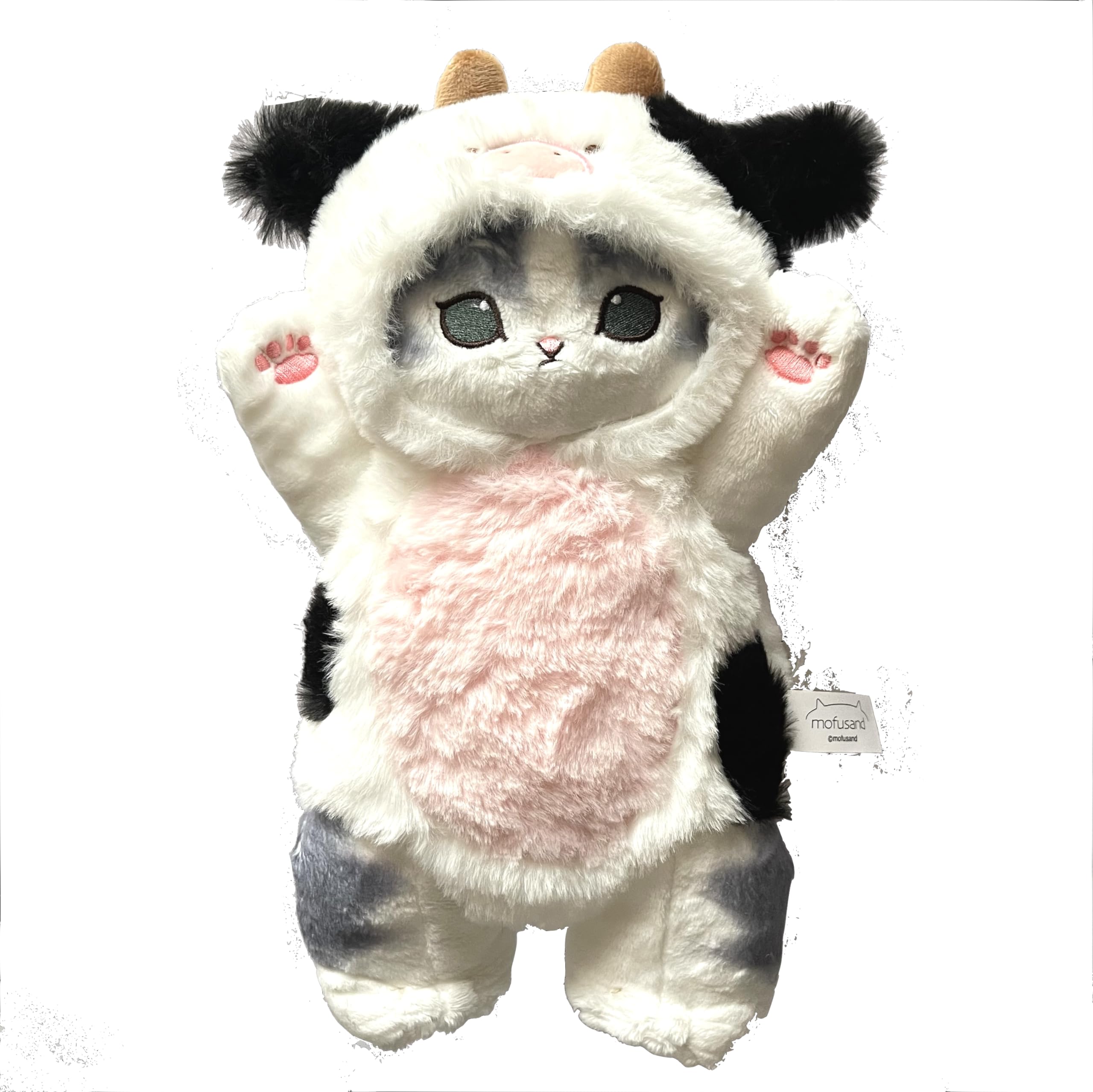 Amazon.co.jp: 猫 ねこ きぐるみ 牛 うし ぬいぐるみ ソフト おもちゃ