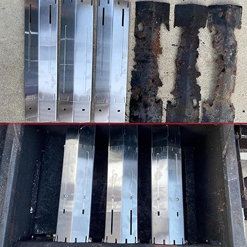 Miniatura 2 de Grill Parts - Cubierta universal para quemador ajustable para barbacoa, paquete de 3 unidades que se extiende de 11.75 a 21 pulgadas para Brinkmann,