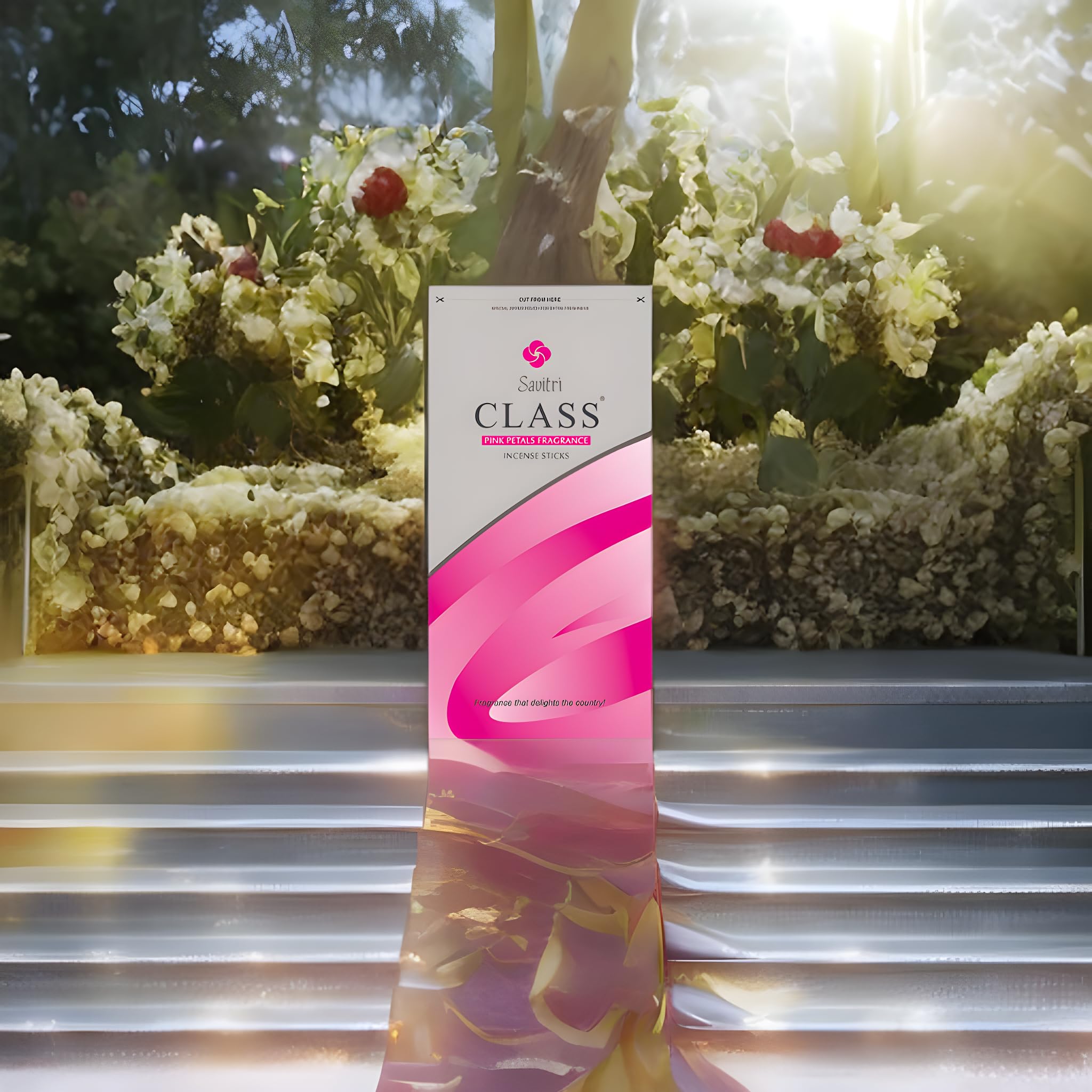 Class Pink Zipper Incense Sticks 720g (Pack of 6 Zipper Each 120g)