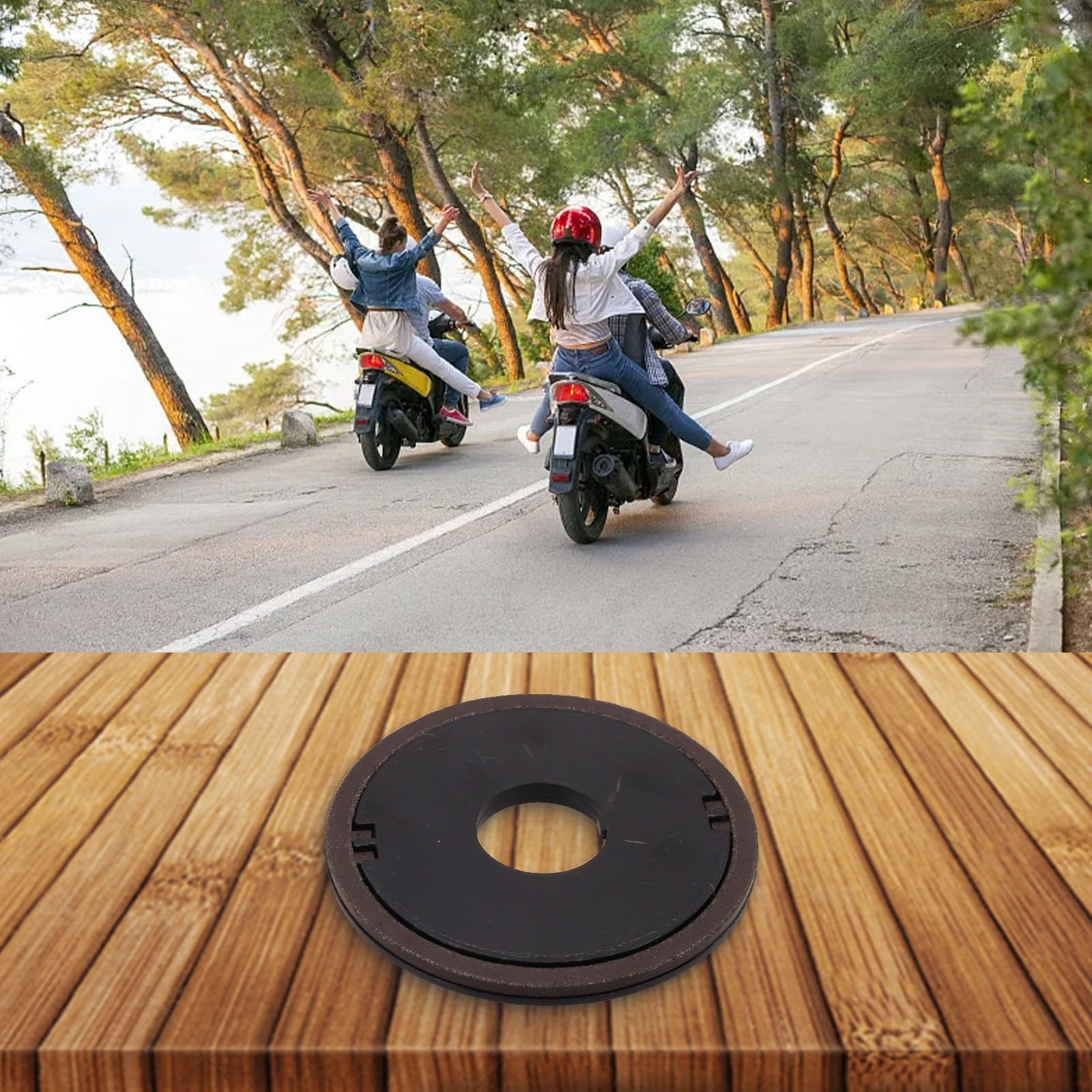 Kit Capteur PAS + Disque Nylon Pour Bafang BBS01/BBS02 – Compatible 250-750W, Léger 70g, Facile à Installer
