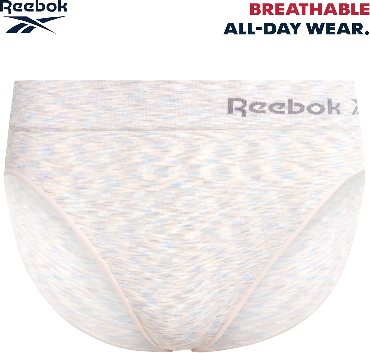 Reebok Womens Briefs Underwear - 8 Pack Stretch Performance Seamless Panties for Women Boy Shorts Underwear Pack - Image 5