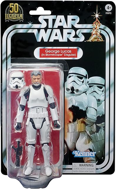 Star Wars The Black Series George Lucas (In Stormtrooper Disguise) Toy 15-Cm-Scale Lucasfilm 50th Anniversary Figure