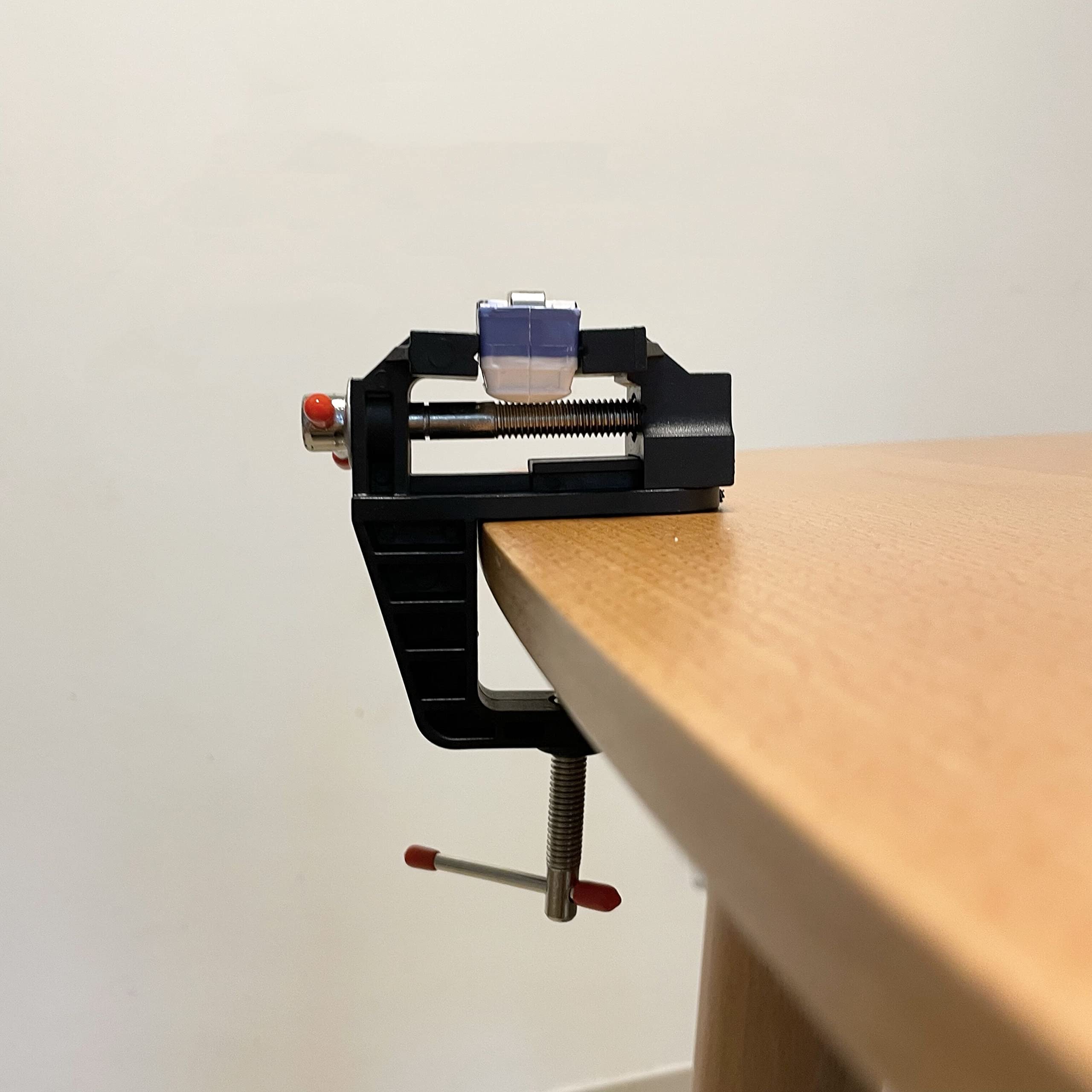 Mini Morsa A Vite Con Ventosa Per Hobby E Modellismo - Ganasce Regolabili 38 Mm - Piccola Officina