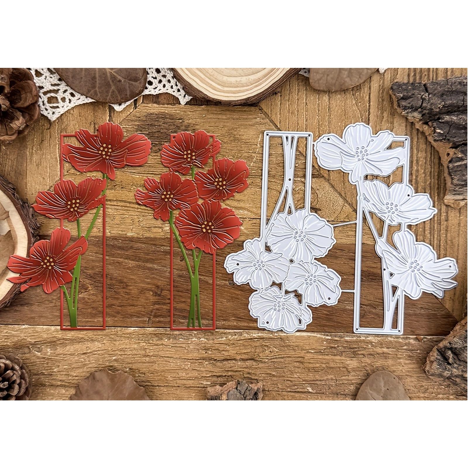 Lapoo Metal Scrapbooking Die - Winter Tree Trunk -5 Lapoo Metal Scrapbooking Die - Winter Tree Trunk -5
