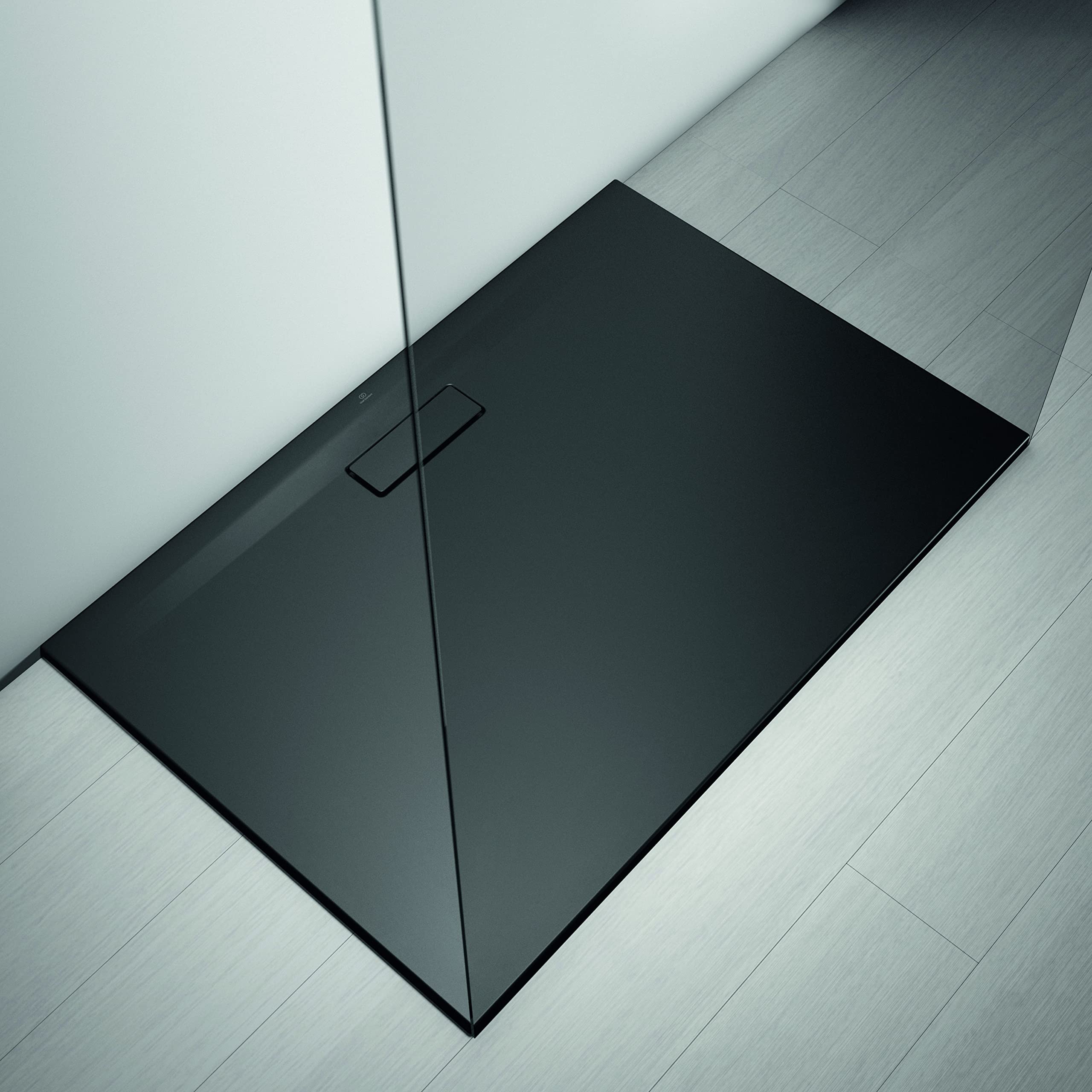 Ideal Standard - Ultraflat New Piatto Doccia in acrilico 90x70cm - Nero Seta