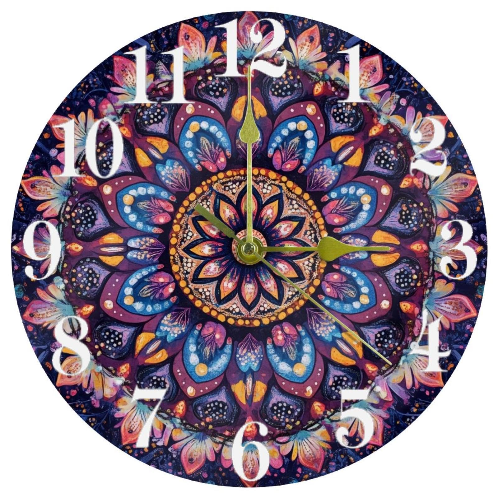 Horloge murale sans tic-tac pour retrouver le sommeil et la concentration