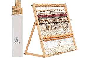 Olikraft Large Blanket Weaving Loom: Creative Expression for Beginners and Experts