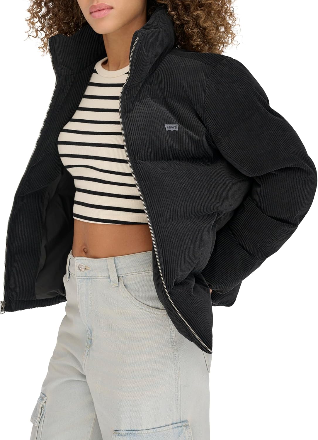 Levi's Womens Zoe Corduroy Puffer Jacket (Standard & Plus Sizes) - Image 5