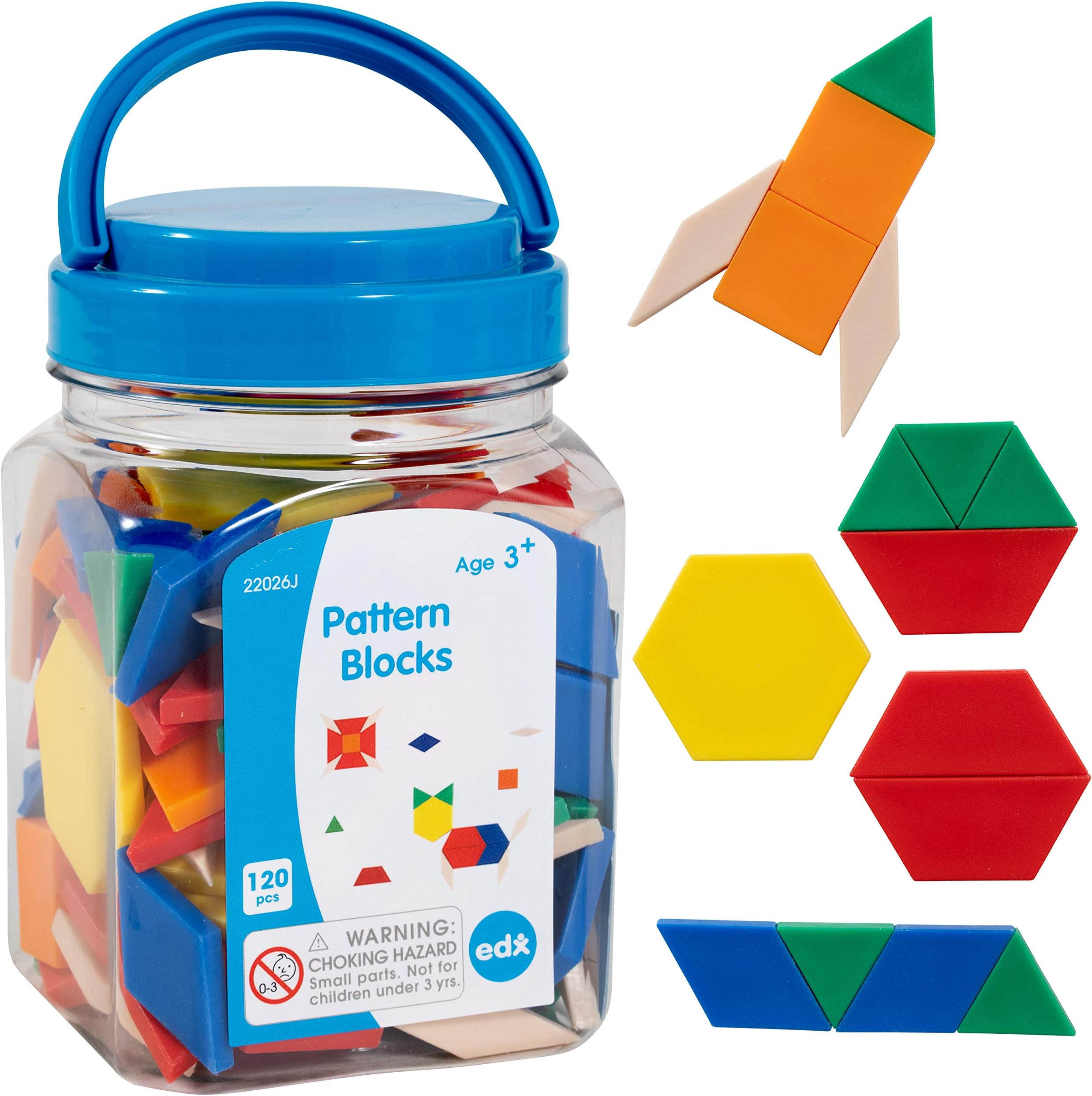 Pattern Blocks - Set of 120