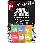 Cleverfy Lavender Shower Steamers Aromatherapy - Stocking Stuffers for Teen Girls, Women and Wife - Christmas Gifts for Teens and Women - White Elephant Gifts for Adults - 18 Tablets