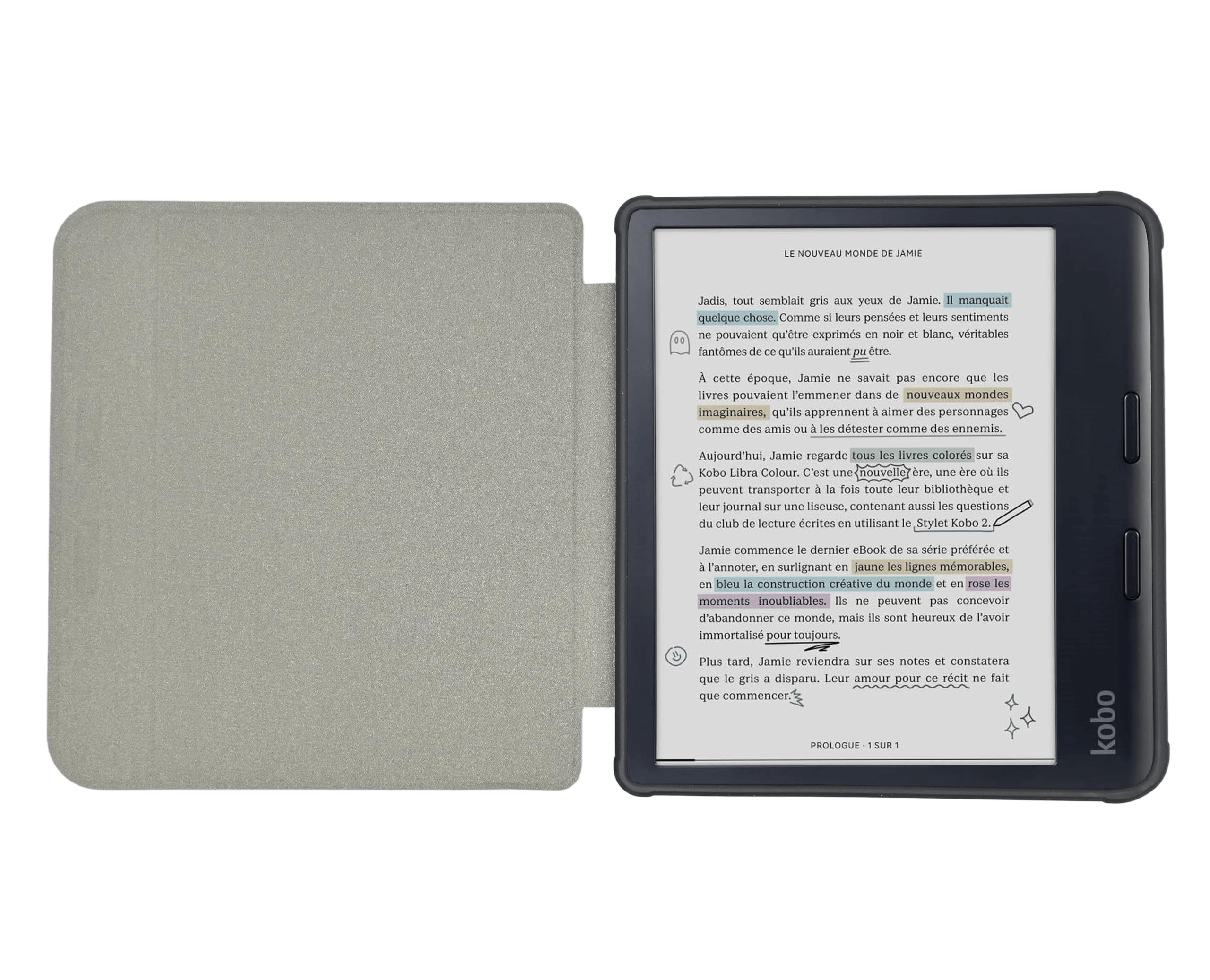Amazon.co.jp: Kobo Libra Color (2024) / Kobo Libra 2 (2021) 7