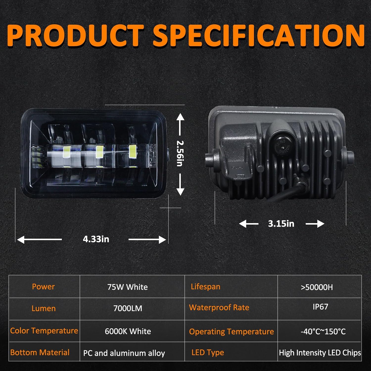 F150 LED Fog Lights Compatible with Ford F150 2015-2020, 2017-2018 Super Duty Fog Lights, Front Bumper Driving White Light Fog Lamps black