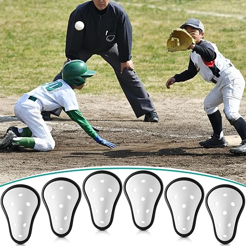 Miniatura 6 de Sratte 6 piezas de copa atlética protectora suave para niños de 7 a 12 años de edad, ropa interior para hombre, copa deportiva para niños, fútbol,