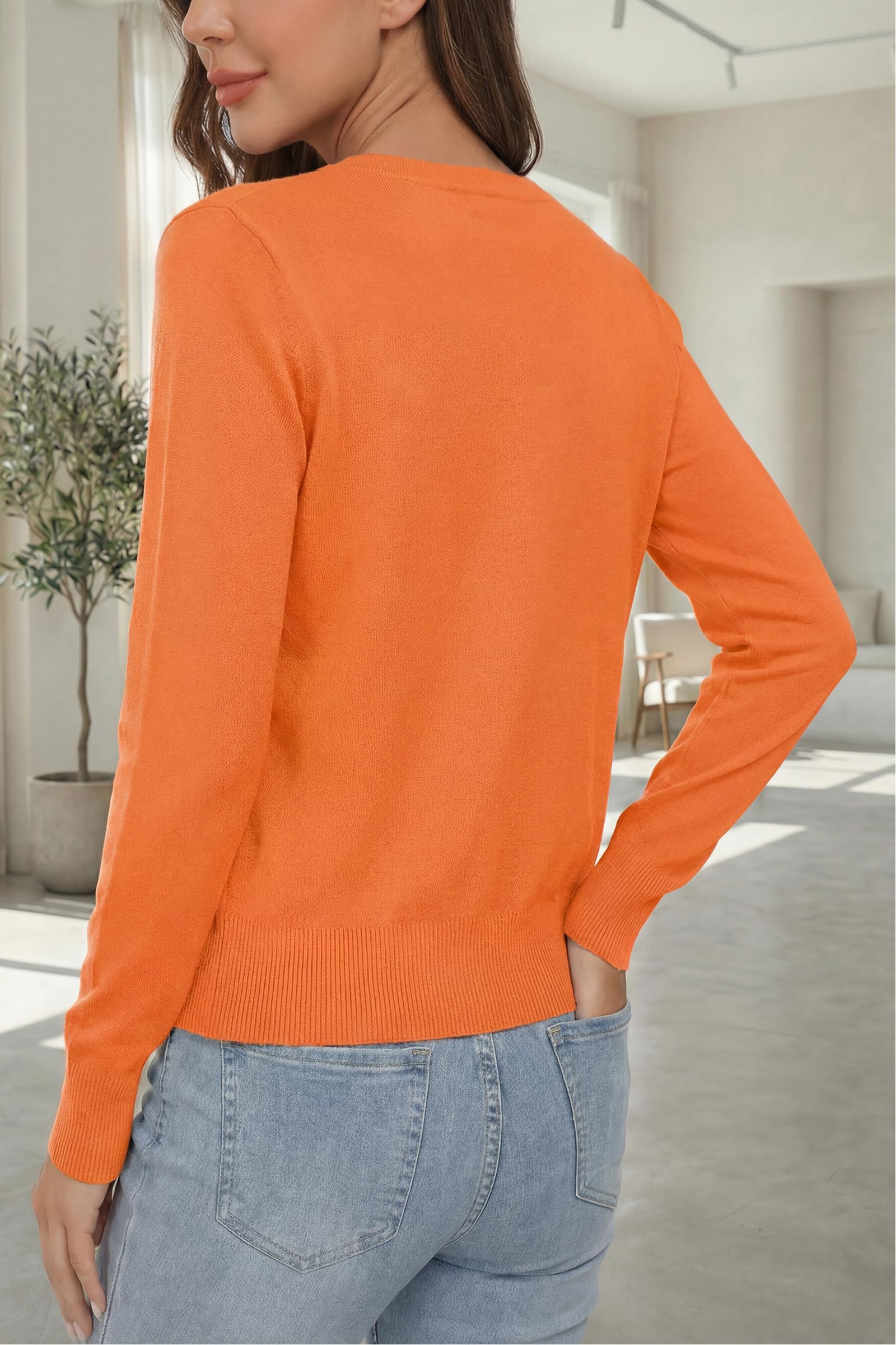 VOTEPRETTY Cardigan Leggero da Donna a Maniche Corte Top Estivo Solido
